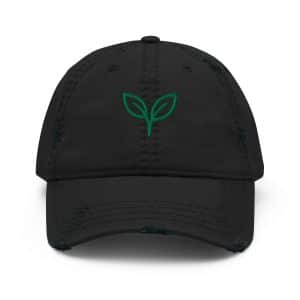 Gorra desgastada "Somos Veganos"